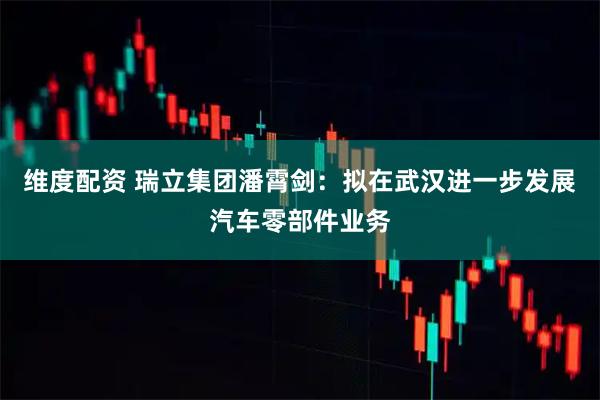维度配资 瑞立集团潘霄剑：拟在武汉进一步发展汽车零部件业务